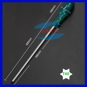 Tua vít hoa thị tô vít hoa thị dài 400mm cầm tay hãng TUOCHI các kích cỡ T15-T40