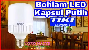 TIKI Lampu LED Bulb KAPSUL PUTIH E27 Energy Saving Light Lamp