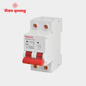Cầu dao tự động DQHome ĐQ MCB11 C32 2P (MCB 2 cực 32A loại C 4.5KA class 3)