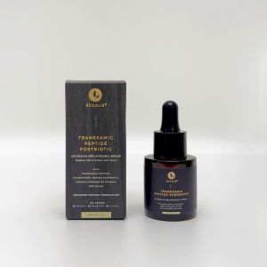 Eucalie Organic Brightening Serum Serum Pencerah dengan Tranexamic Peptide Postbiotic Mencerahkan Tampilan Kulit Menyamarkan Noda Hitam dan Kulit Glowing