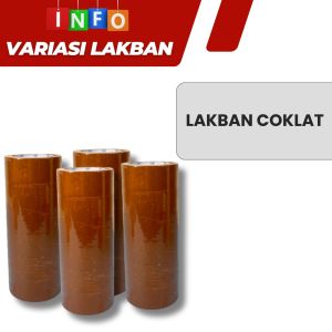 Lakban Bening / Lakban Fragile / Lakban Coklat 100 Yard Selotip 91 Meter Premium Clear Termurah Isi 6pc