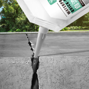 500ml/Bag Quick-Drying Caulking Glue Elastic Crack Repair Concrete Coating Adhesive For Roof Floor