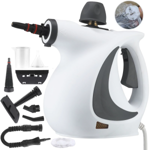 Portable Cleaners with Attachments Lightweight Handheld Pressurized Cleaning Steamer Machine for Home Maintenance