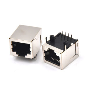 godessing 10ชิ้น เซ็ต RJ45เครือข่าย Ethernet 8P 8C ตัวเชื่อมต่อซ็อกเก็ตหญิง8Pin PCB MOUNT high qulity