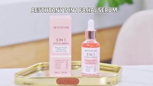 OKADY Vitamin C & E Facial Serum with Niacinamide + Hyaluronic Acid Skin Enhance Natural Radiance Serum to Support Skin Tone Hydration & Smooth Texture