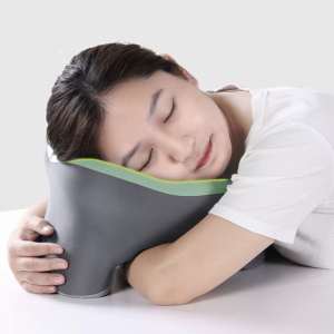 Neck Pillow Protector Portable Nap Pillow for Office/Travel U-shaped Memory Foam Warp Support Pillows Student Nap Pillow