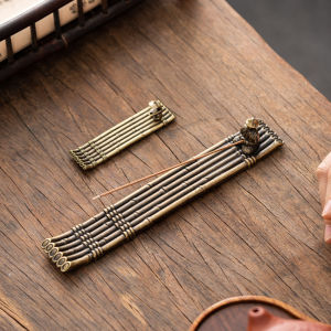 Christmas gift 【AYLMER】 Creative Incense Holder Incense Holder Boat Old Men Fishing Japanese Style Incense Stick Aromatherapy Ornament Home Decor