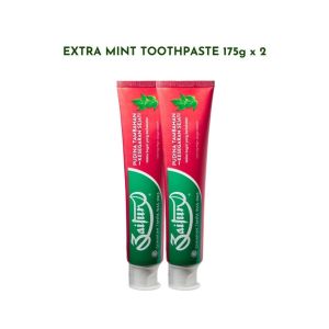 Zaitun Toothpaste - Extra Mint/Whitening/Aloe Vera (175g x 2) Value Twin Pack Ubat Gigi Halal