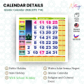 Year 2026 Kalendar Hijrah Table Calendar Desktop Flip Calendar Islamic Kalendar Islam Cuti Raya Waktu Solat Malaysia Holiday. 