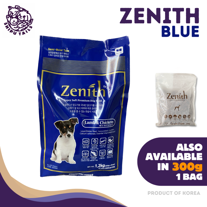 Zenith Korean Dog Food For All Ages Super Soft Premium Type Lamb