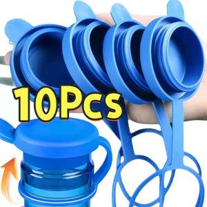 10Pcs Silicone Leak Proof Jug Lid for 55mm Bottles Dust Proof Safety Water Bottle Plug Replacement Lid Reusable Bottle Cover