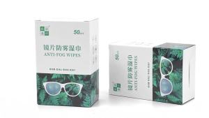 Disposable eyewear cloth anti fog wiping eyewear wipes eyewear anti fog agent wiping paper mobile phone screen cleaning cloth magic tool