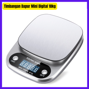 Timbangan Emas Digital Waterproof Timbangan Dapur Tahan Air Kitchen Scale 10kg Timbangan Dapur Mini