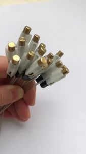 10Pcs ปืนสเปรย์ไฟแช็กอุปกรณ์เสริม30*6*5.5มม. ทองแดงหมวกทนไฟลวด Piezoelectric อิเล็กทรอนิกส์ Piezo Igniter