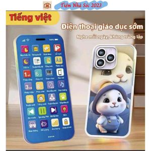 Điện thoại đồ chơi thông minh 28 phím 30000+ nội dung giáo dục cho bé từ 1 tuổi - Tiệm Nhà Sóc 2023