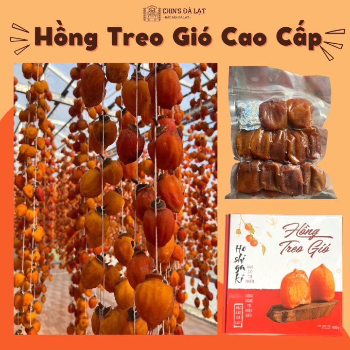 HỒNG TREO GIÓ ĐÀ LẠT (LOẠI Hồng Trứng trái nhỏ Ít hột) - ĐẶC SẢN CHIN’S ...