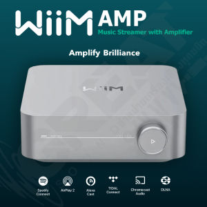 Wiim AMP อุปกรณ์สตรีมเพลงดิจิทัล Music Streamer with Amplifier (รับประกันศูนย์ไทย 1 ปีเต็ม)