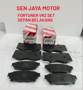 BRAKE PAD FORTUNER VRZ KAMPAS REM SET DEPAN BELAKANG FORTUNER VRZ