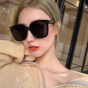 MIAOYA FJSL Womens Fashion Sunscreen Sunglasses Basic Style Couple Sunglasses Trendy Glasses INS Hot Item