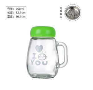 Mug Gelas Travel Kaca Cangkir Stainless Jar Tumbler Glass Botol Minum Air Panas Dingin Termos Bottle