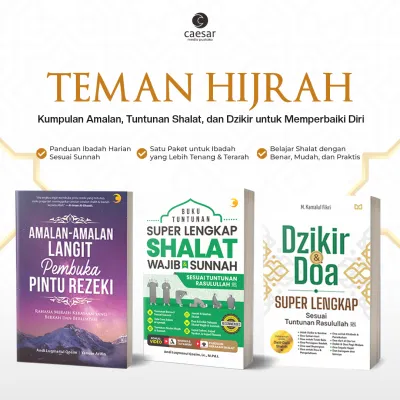 [DAPAT 3 BUKU] Paket Bundling Buku Islami Tuntunan Shalat Wajib dan Dzikir - Caesar Media Pustaka