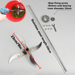 DIY Electric Drill Modified Crusher Forage Chopper Poultry Vegetable Shredder Household Farming Grinder