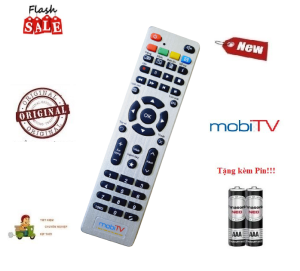Remote Điều khiển đầu thu MobiTV - Hàng chính hãng mới 100% Tặng kèm Pin
