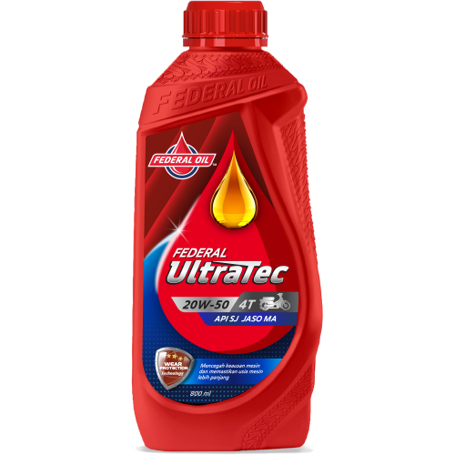 Oli Motor Federal Ultratec 800ML SAE 20W-50