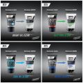 Biore Men Scrub Facial Wash | Netto 100gr & 40gr | Facial Wash Scrub Pria. 