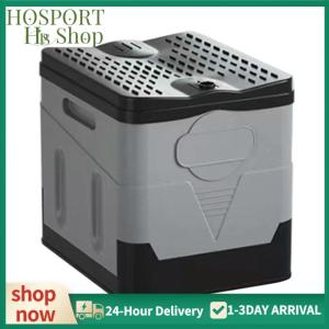 【HPS】 Folding Toilet Portable Car Toilet Bucket Strong Bearing Capacity Reusable Trash Can for Tour Emergency Self-driving Travel