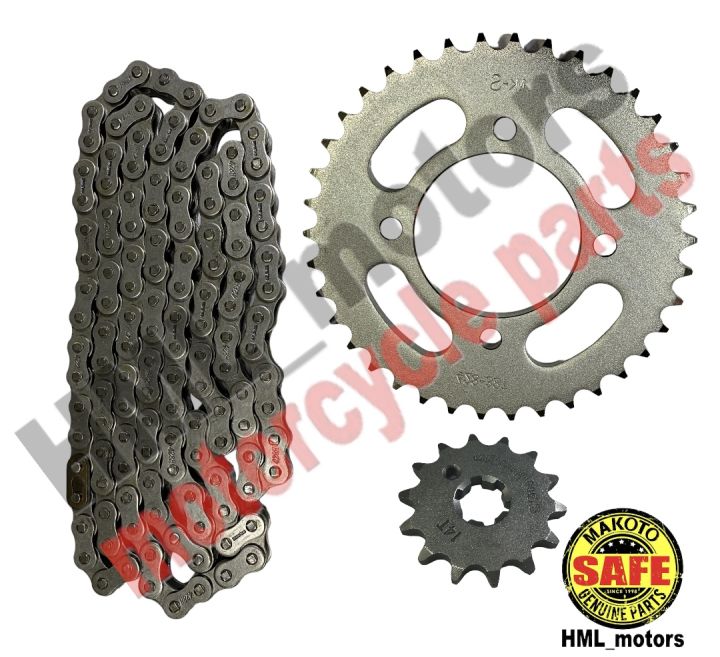 Yamaha Sight Vega Chain Sprocket Set Makoto replacement | Lazada PH