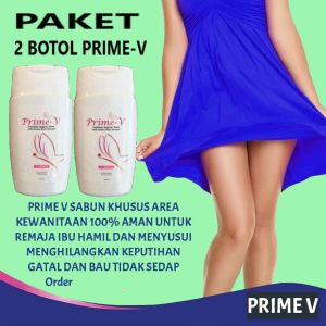 BBM-2 BOTOL Sabun Cair PRIME V (100ml)/botol MENJAGA /MEMBERSIHKAN AREA Kewanitaan.