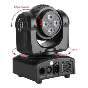 wordoftech ไฟบีม 150W/100W ไฟเวทีกลางแจ้ง เลเซอร์ 8 สี ไฟมูฟวิ่งเฮดมี2หน้า ไฟพาร์หน้าเวที ไฟเวทีเฮท 2 หัว DMX512 par party light ประกัน1ปี