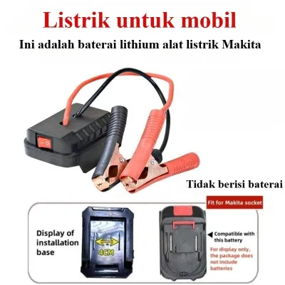 COD Starter jumper mobil portabel Starter jumper aki mobil Kotak jumper portabel baterai lithium Paket baterai booster mobil yang kuat