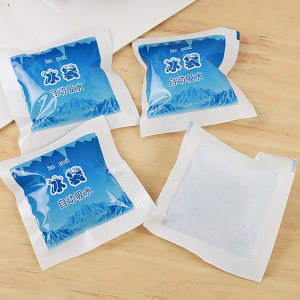 5pcs Reusable Leakproof Gel Ice Pack Flexible Insulated Cold Retention Lunch Cooler Box Food Fresh Cold Gel Pack Massage