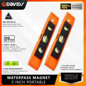 Waterpass Magnet Abs Portable Waterpas Kecil 9 Inch