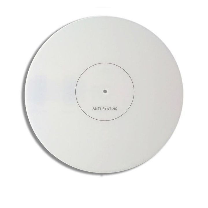 Vinyl Record Player AntiSkating Tonearm Calibration Disc Phonograph