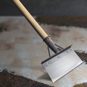 Sekop Pembersih Taman Pertanian Sekop Multifungsi Rumput Sekop Datar Stainless
