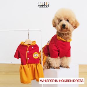 POMAPOO - Baju Kucing dan Baju Anjing Hokben Dress Dan Shirt