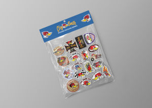 STICKER PACK CLAYSMITH - STICKER MOONEYES - STIKER MOTOR - STICKER HELM - DEUS - STICKER AESTHETIC