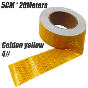 Topcon 3M/20M High Quality Reflectorized Car Reflective Tape Decoration Stickers Outdoor Waterproof Warning Tape