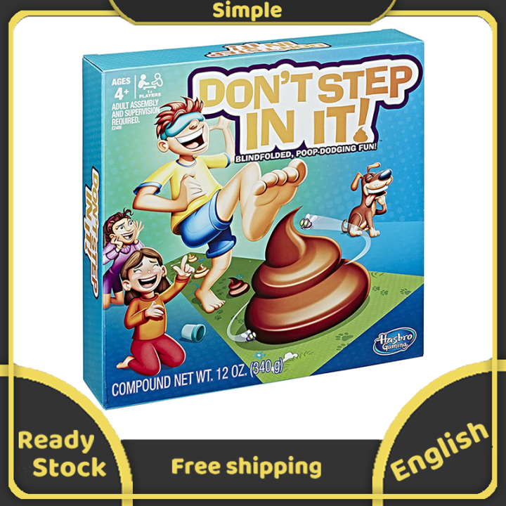 Don't Step In It Board Game English version For Family Party Game Kid ...
