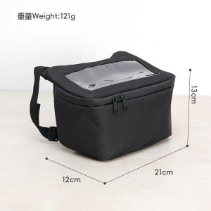Motorbike Handlebar Bag Waterproof Touchscreen Scooter Pouch Storage Bag Motor Rider Bag Electric Front Bag