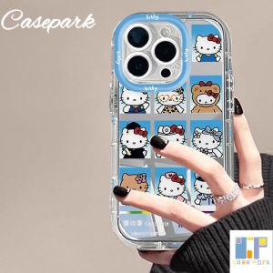 Casepark Mirror Phone Case For iphone 15 promax iphone 15 plus 16 15 14 13 12 11 Pro Max 7Plus X Xr Xs Max Cartoon Cute Kitty Cat ins Style Clear Minimalist Advanced Mirror Phone Case Silicone Protective Cover