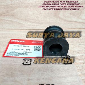KARET STABLI BUSH STABILIZER DEPAN HONDA CITY JAZZ GD3 IDSI VTEC 2003-2008