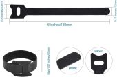 Dây Đai Buộc Dây Velcro Nylon Cáp Giữ Làm Gọn Dây Chống Rối Dây Cáp Sạc Tai Nghe Cáp HDMI Cáp Điện Tiện Lợi