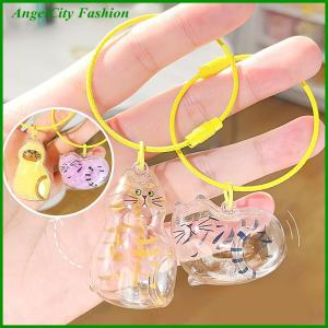 AngelCity Fashion Store Cat Hair Storage Memorial Pendant Bag CharmPet Fur Keepsake BoxKeyring DIY Hangnging Decor AccessoriesGift For Cat Lovers