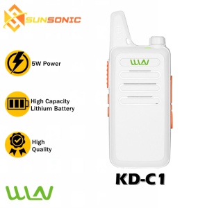 WLN KD-C1 UHF 400-470Mhz Wireless 5W Two Way Radio Walkie Talkie