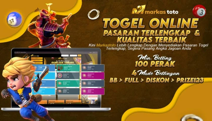 MARKASTOTO > Togel Online Pasaran Terlengkap dan Kualitas Terbaik