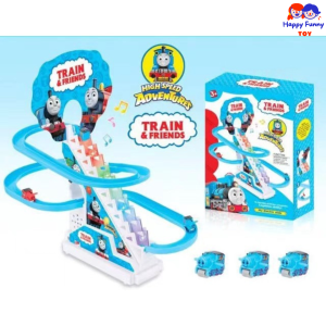 TOY😊พร้อมส่ง💯 เป็ดไต่บันได เป็ดขึ้นบันได สไลเดอร์ ของเล่นไฟฟ้า เป็ดน้อย ปีนบันได ของเล่นเด็ก สไลด์เป็ดน้อยสีเหลือง ของเล่น